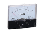 44L1-cosф功率因数表 相位表 交流指针表 板表 机械