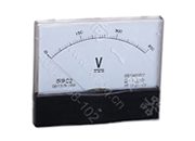 矩形直流电压表 指针式直流电压表 板表 59C2-V